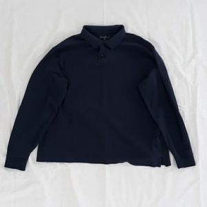 Mens Eddy Bauer Pullover SweaterShirt XL Dark Blue